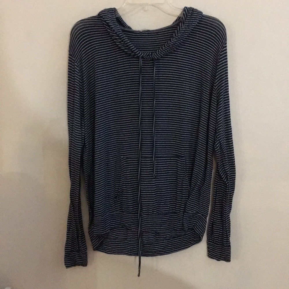 Brandy Melville John Gault striped hoodie